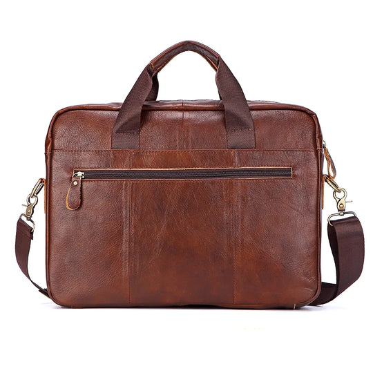 High-Quality Leather Laptop Bag