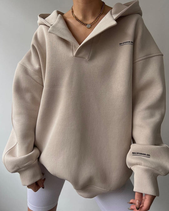 Oversized women's hoodie