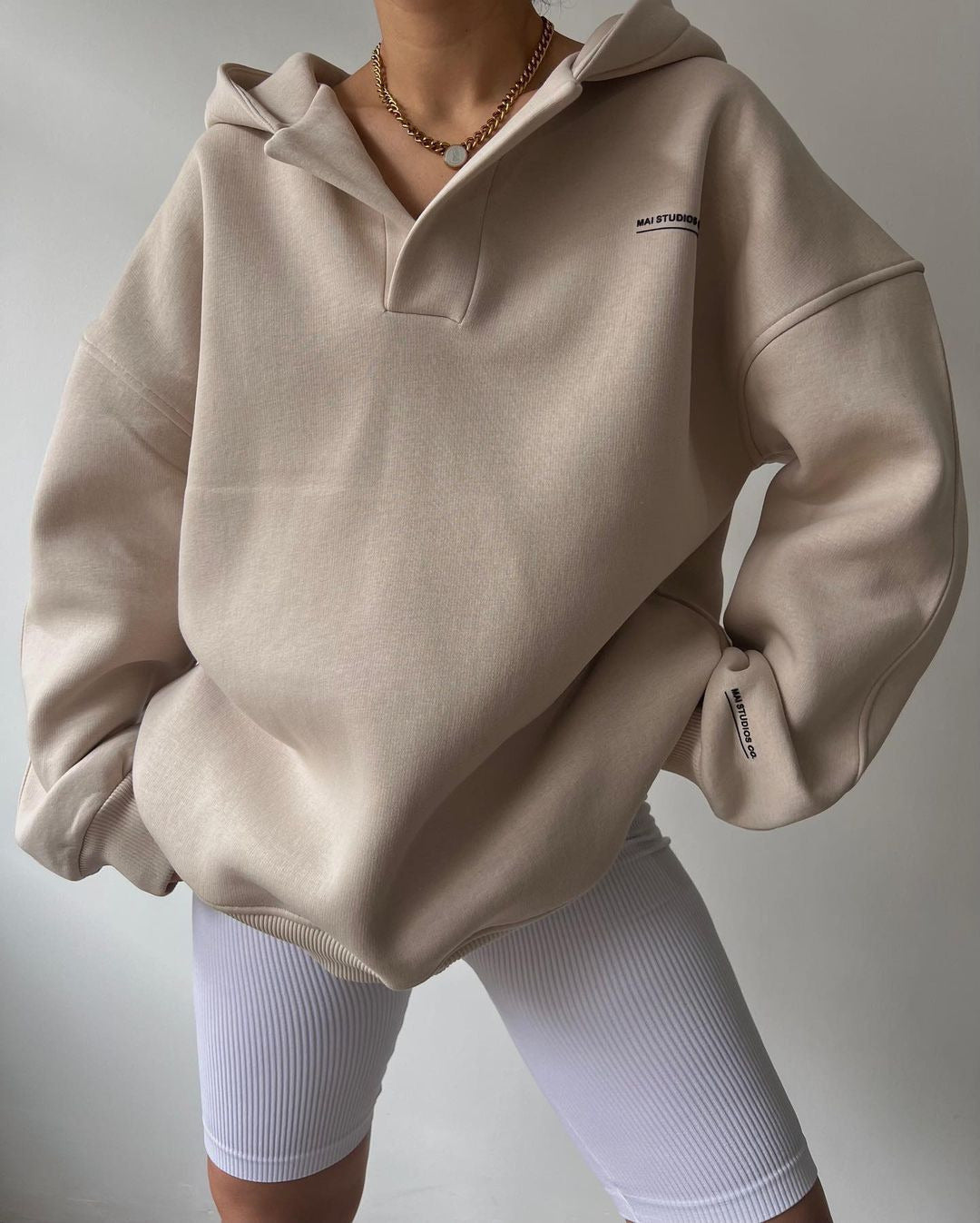 Oversized women's hoodie