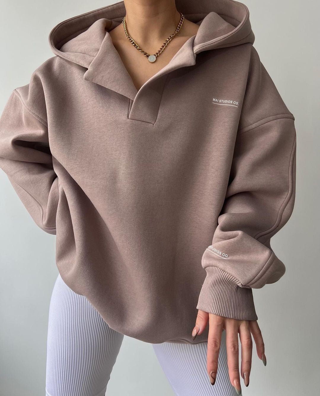 Oversized women's hoodie