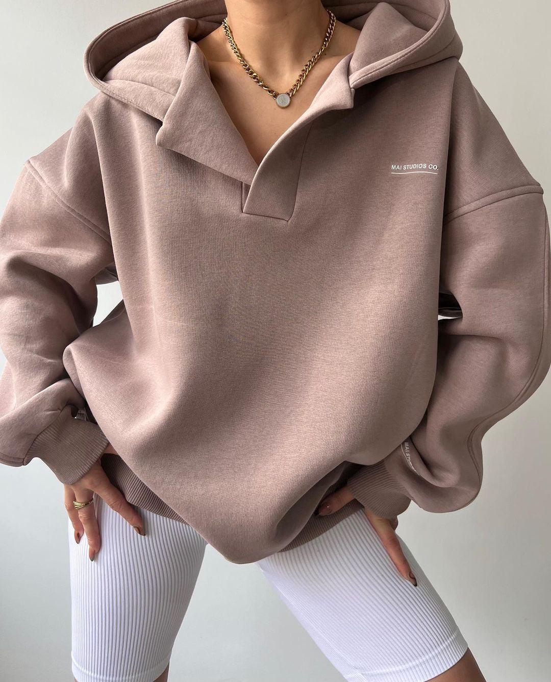 Oversized women's hoodie