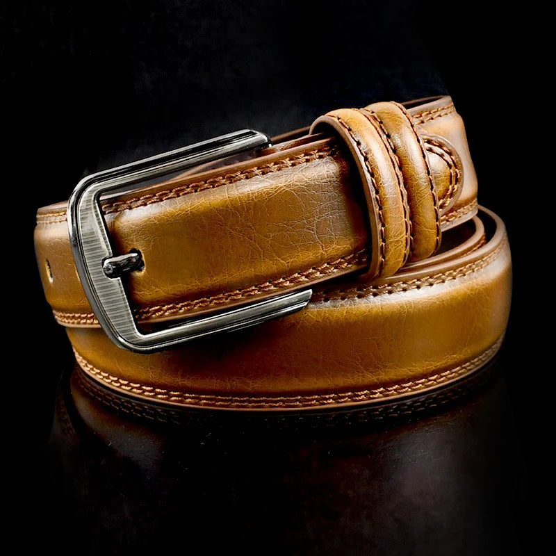 Premium Men's Leather Belt