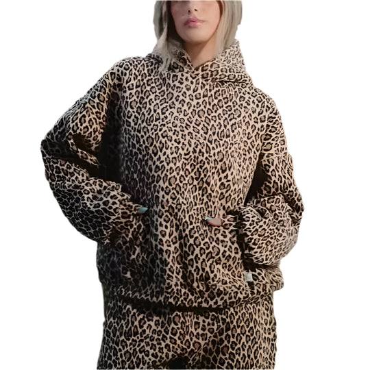 Dewi | Leopard Print Hoodie