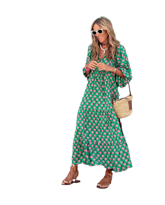 Eveline | Boho Maxi Dress