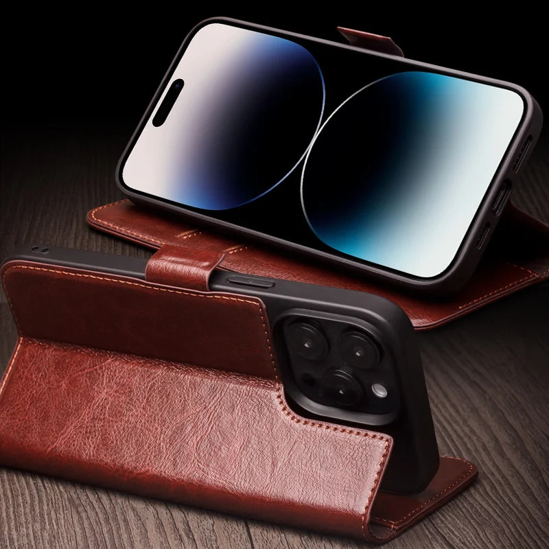 Leather iPhone Case