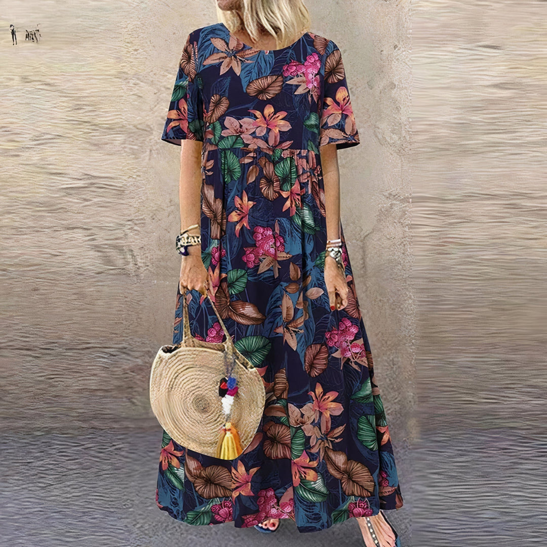 Elinne | Women's Floral Maxi Dress