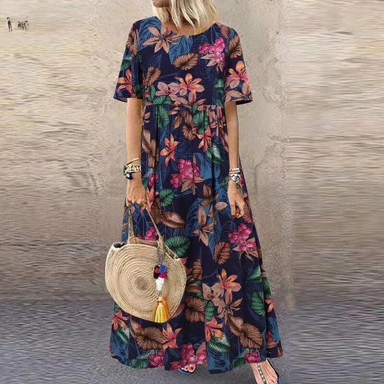 Elinne | Women's Floral Maxi Dress