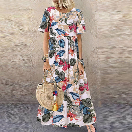 Elinne | Women's Floral Maxi Dress