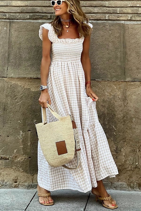 Vetta |Women's Striped Maxi Dress