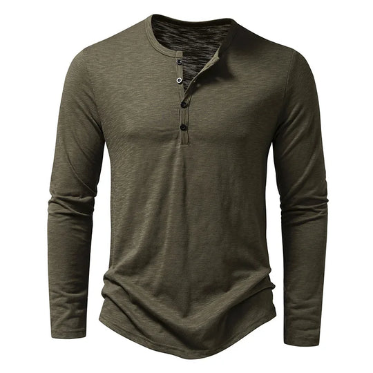 Cedric | Men's Buttoned Longsleeve