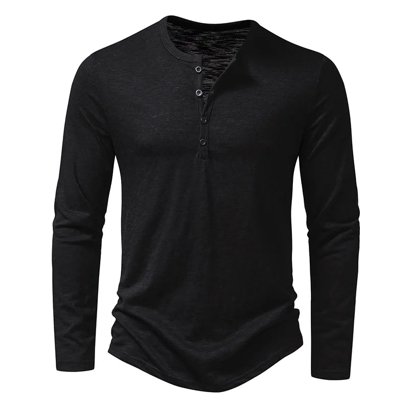 Cedric | Men's Buttoned Longsleeve